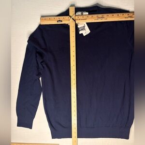 Black Brown 1826 Blue Crewneck Sweater Size Large